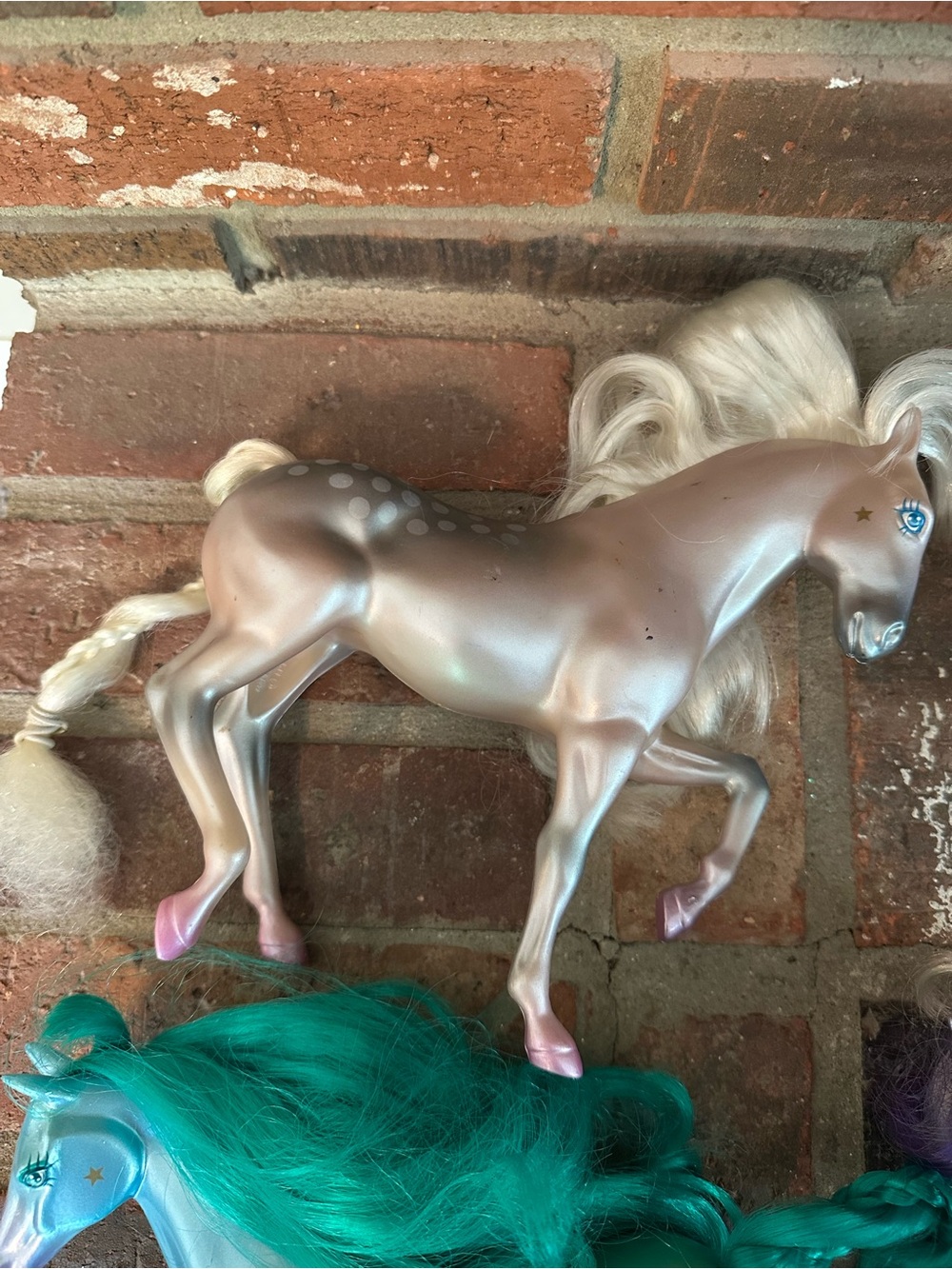 Vtg Lot Of 4 1980s Kenner Star Fillies Horses Chloe Calla Dara Niki - Picture 3 of 11